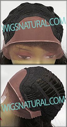 Elegante Wig Collection, Brazilian Remy Human Hair, 4"x4" Silk Base Lace Front Wig, Hairstyle HL Indiana, Color shown natural black Elegante Wig Collection, Brazilian Remy Human Hair, 4"x4" Silk Base Lace Front Wig, Hairstyle HL Indiana, Color shown natural black