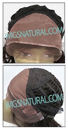 Elegante Wig Collection, Brazilian Remy Human Hair, Ear to Ear Silk Base Lace Front Wig, Hairstyle HL Peru, Color shown natural black Elegante Wig Collection, Brazilian Remy Human Hair, Ear to Ear Silk Base Lace Front Wig, Hairstyle HL Peru, Color shown natural black