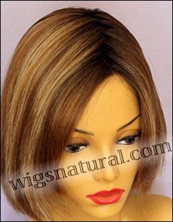Envy full hand-tied wig Tasha, color shown creamed coffee