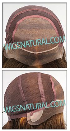 Sophia Envy human hair wig, Hand-tied Mono top Lace front, color shown medium brown Sophia Envy human hair wig, Hand-tied Mono top Lace front, color shown medium brown