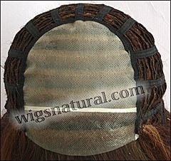 Envy Lace front Mono top wig Angie, color shown cinnamon raisin