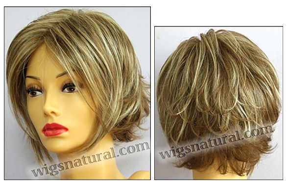 Envy Lace front Mono top wig Angie, color shown dark blonde