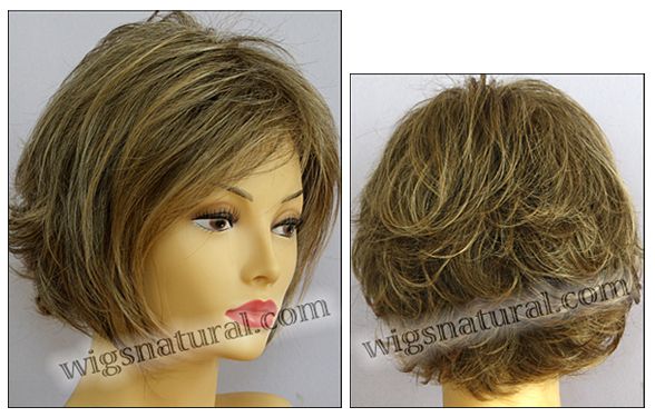 Envy Lace front Mono top wig Angie, color shown frosted