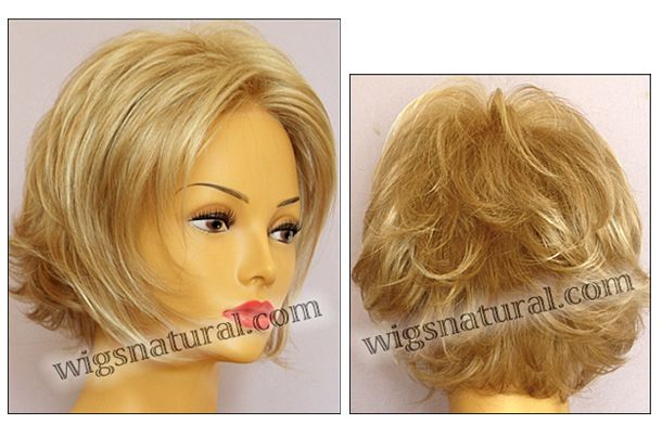 Envy Lace front Mono top wig Angie, color shown medium blonde