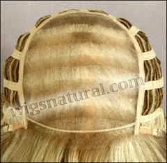 Envy Lace front Mono top wig Bobbi, color shown light blonde