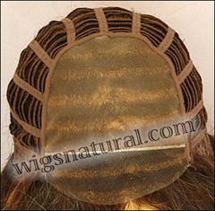 Envy Lace front Mono top wig Brianna, color shown chocolate caramel