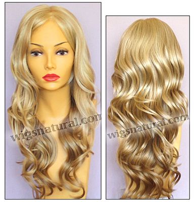 Envy Lace front Mono top wig Brianna, color shown medium blonde