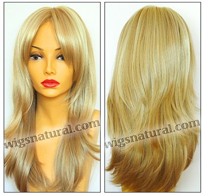 Envy Lace front Mono top wig Brooke, color shown medium blonde