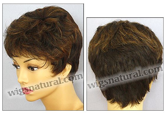 Envy Lace front Mono top wig Jeannie, color shown chocolate caramel
