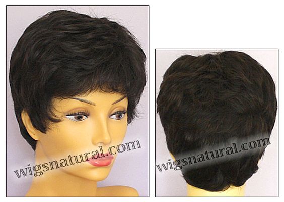 Envy Lace front Mono top wig Jeannie, color shown dark brown