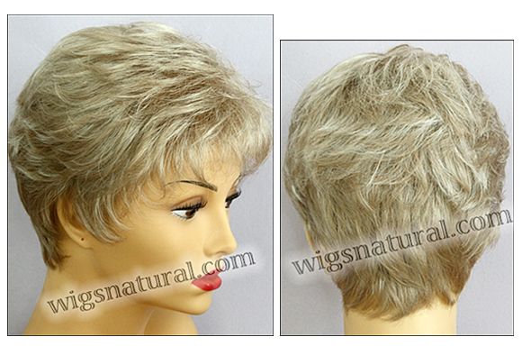 Envy Lace front Mono top wig Jeannie, color shown light blonde