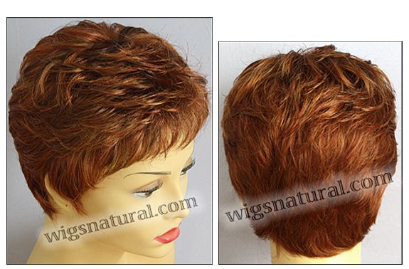 Envy Lace front Mono top wig Jeannie, color shown lighter red Envy Lace front Mono top wig Jeannie, color shown lighter red