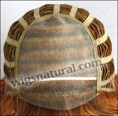 Envy Lace front Mono top wig Jeannie, color shown lighter red Envy Lace front Mono top wig Jeannie, color shown lighter red