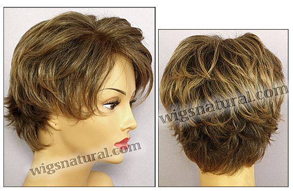Envy Lace front Mono top wig Micki, color shown frosted