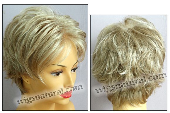 Envy Lace front Mono top wig Micki, color shown light blonde