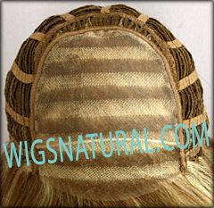 Envy Lace front Mono top wig Taylor, color shown dark blonde