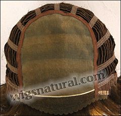 Envy Lace front Mono top wig Tina, color shown medium brown