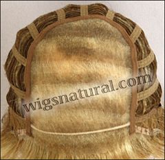 Envy Lace front Mono top wig Tina, color shown vanilla butter