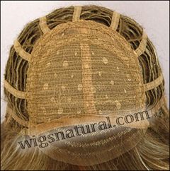 Envy Lace front wig Alana, color shown almond breeze