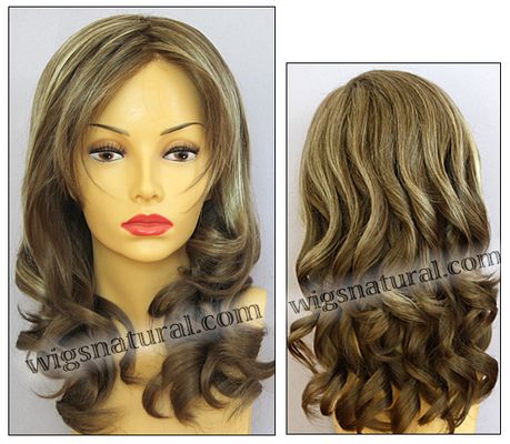 Envy Lace front wig Alana, color shown almond breeze