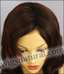 Envy lace front wig Alana, color shown chocolate cherry Envy lace front wig Alana, color shown chocolate cherry