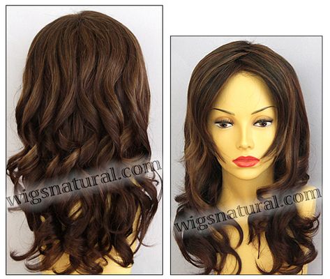 Envy Lace front wig Alana, color shown cinnamon raisin
