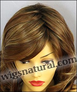 Envy lace front wig Alana, color shown creamed coffee