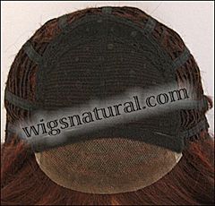 Envy Lace front wig Alana, color shown dark red