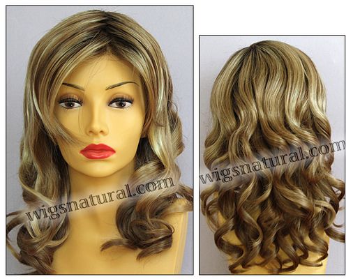 Envy Lace front wig Alana, color shown sparkling champagne