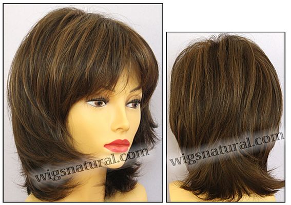 Envy lace front wig Barbie, color shown medium brown