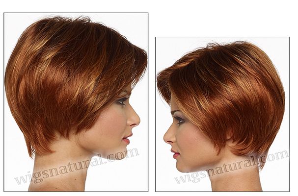 Envy lace front wig Denise, color shown lighter red Envy lace front wig Denise, color shown lighter red