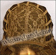 Envy Lace front wig Jade, Large cap, color shown mocha frost