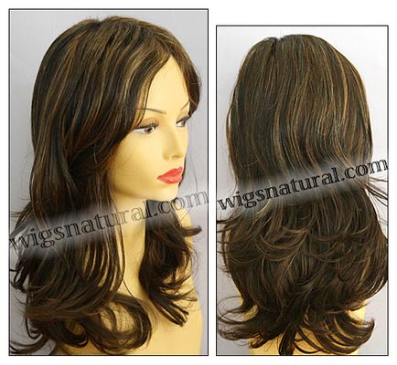 Envy Lace front wig Monique, color shown chocolate caramel