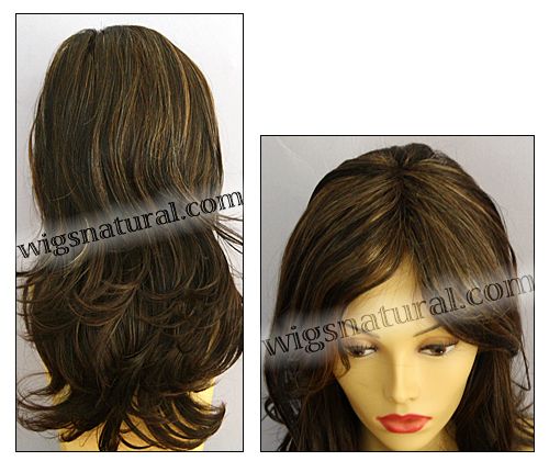 Envy lace front wig Monique, color shown chocolate Caramel