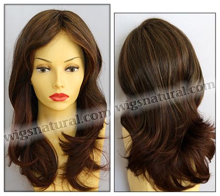 Envy Lace front wig Monique, color shown cinnamon raisin Envy Lace front wig Monique, color shown cinnamon raisin