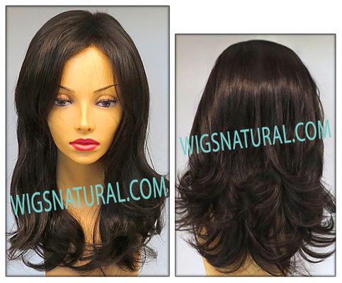 Envy Lace front wig Monique, color shown dark brown