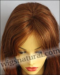 Envy lace front wig Monique, color shown lighter red