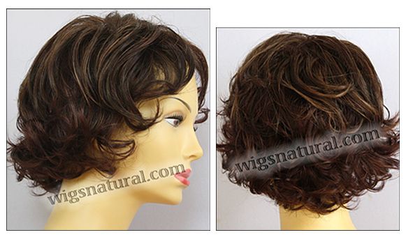 Envy lace front wig Norma, color shown cinnamon raisin