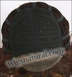 Envy lace front wig Norma, color shown cinnamon raisin