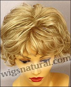 Envy lace front wig Norma, color shown medium blonde