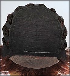 Envy Lace front wig Raven, color shown dark red