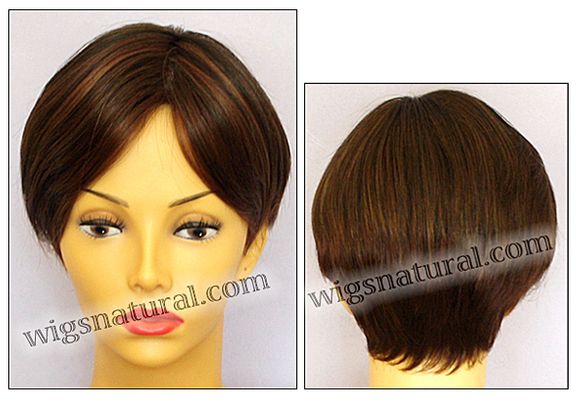 Envy Mono part wig Kris, color shown cinnamon raisin
