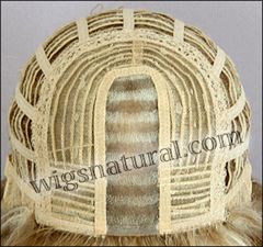 Envy Mono part wig Leyla, color shown light blonde