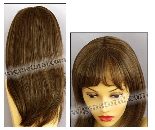 Envy mono part wig Leyla, color shown light brown