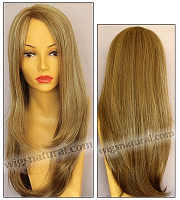 Envy mono part wig McKenzie, color shown dark blonde Envy mono part wig McKenzie, color shown dark blonde