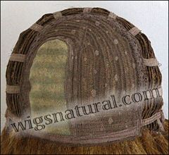 Envy Mono part wig Nadia, Average and Petite cap, color shown light brown