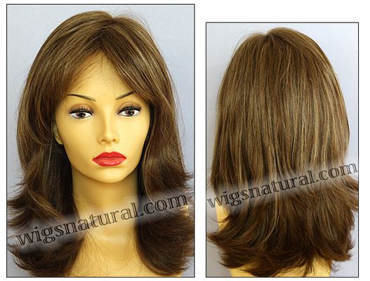 Envy mono part wig Nadia, color shown light brown