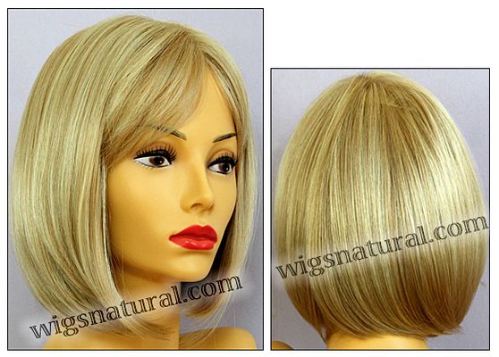 Envy mono part wig Petite Paige, color shown medium blonde