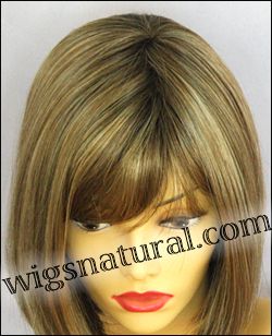 Envy mono part wig Petite Paige, color shown toasted sesame