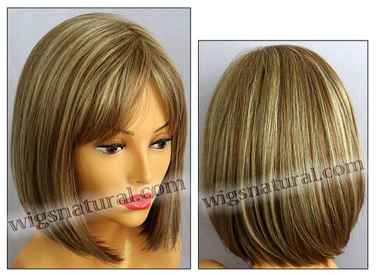 Envy Mono part wig Petite Paige, Petite cap size, color shown dark blonde